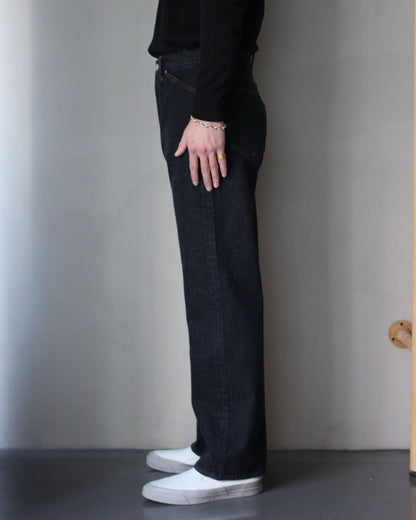 STABILIZER GNZ/lot.0-09(selvedge wide straight) "c.black"