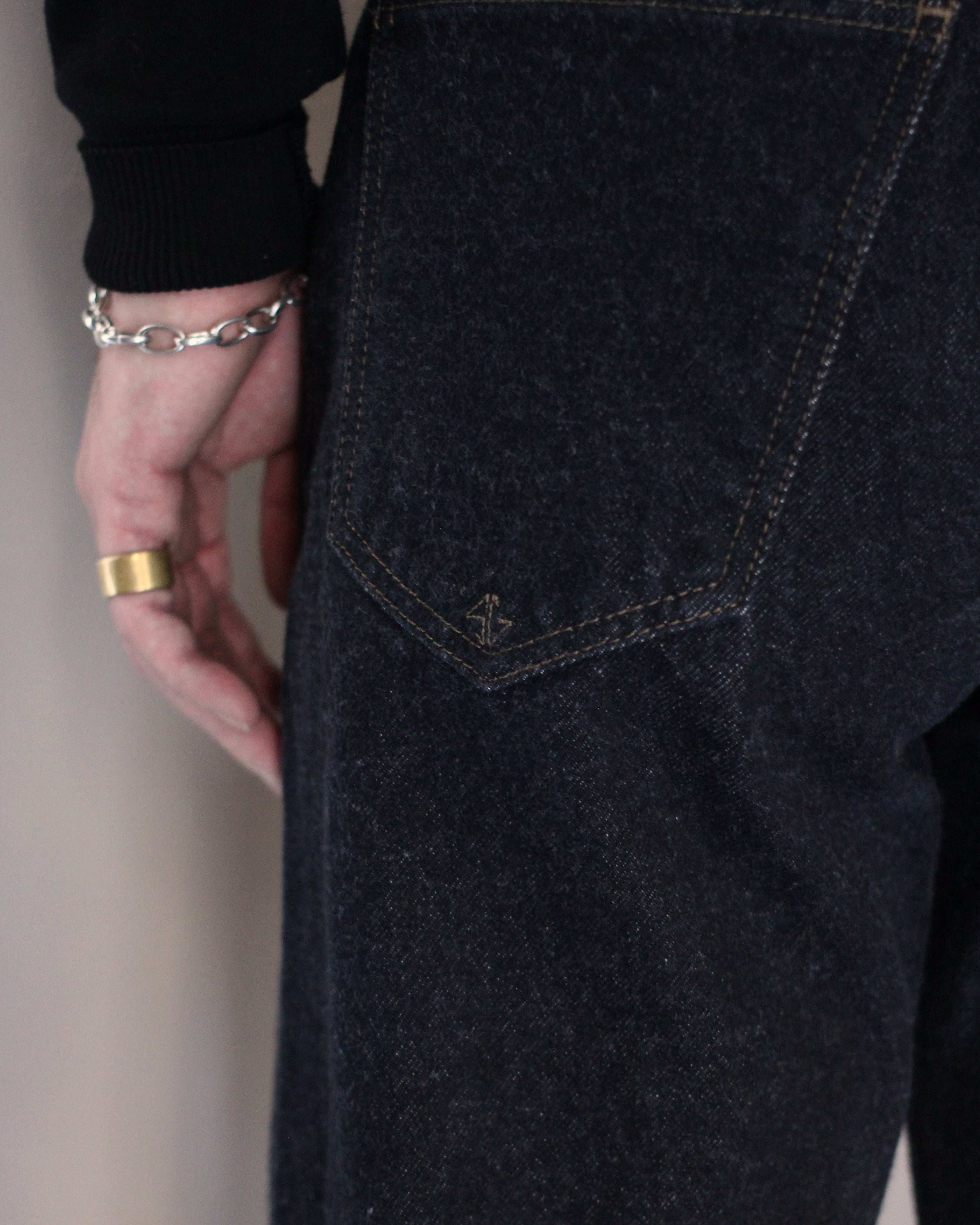 STABILIZER GNZ/lot.0-09(selvedge wide straight) 