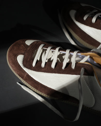 An Irrational Element/Sculpture Trainer "Off-White & Chocolate"