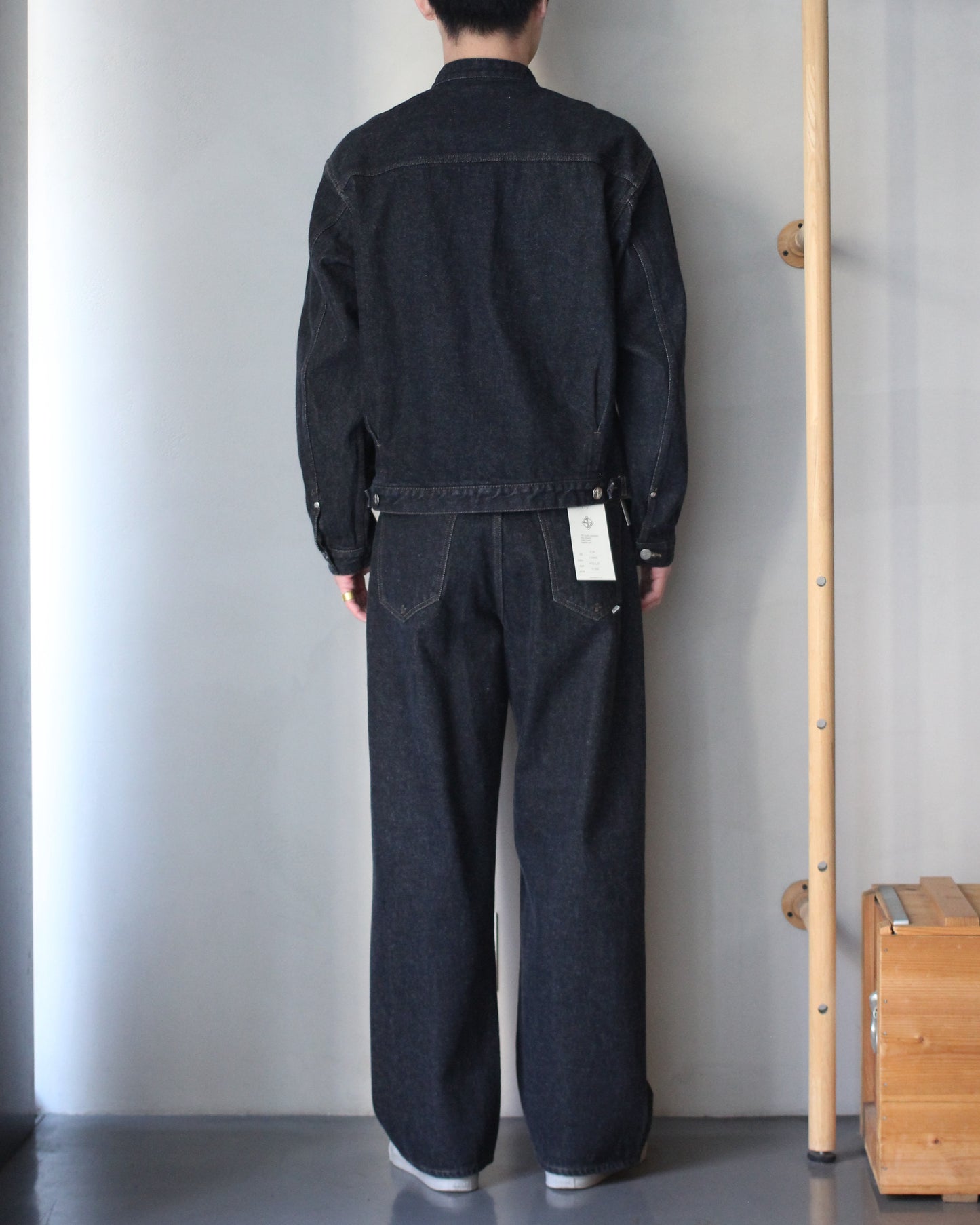 STABILIZER GNZ/lot.8-52 (Stand Collar Jacket) "c.black"