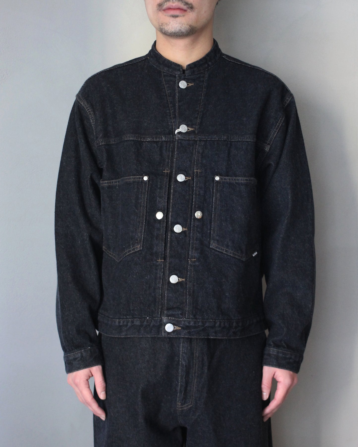 STABILIZER GNZ/lot.8-52 (Stand Collar Jacket) "c.black"