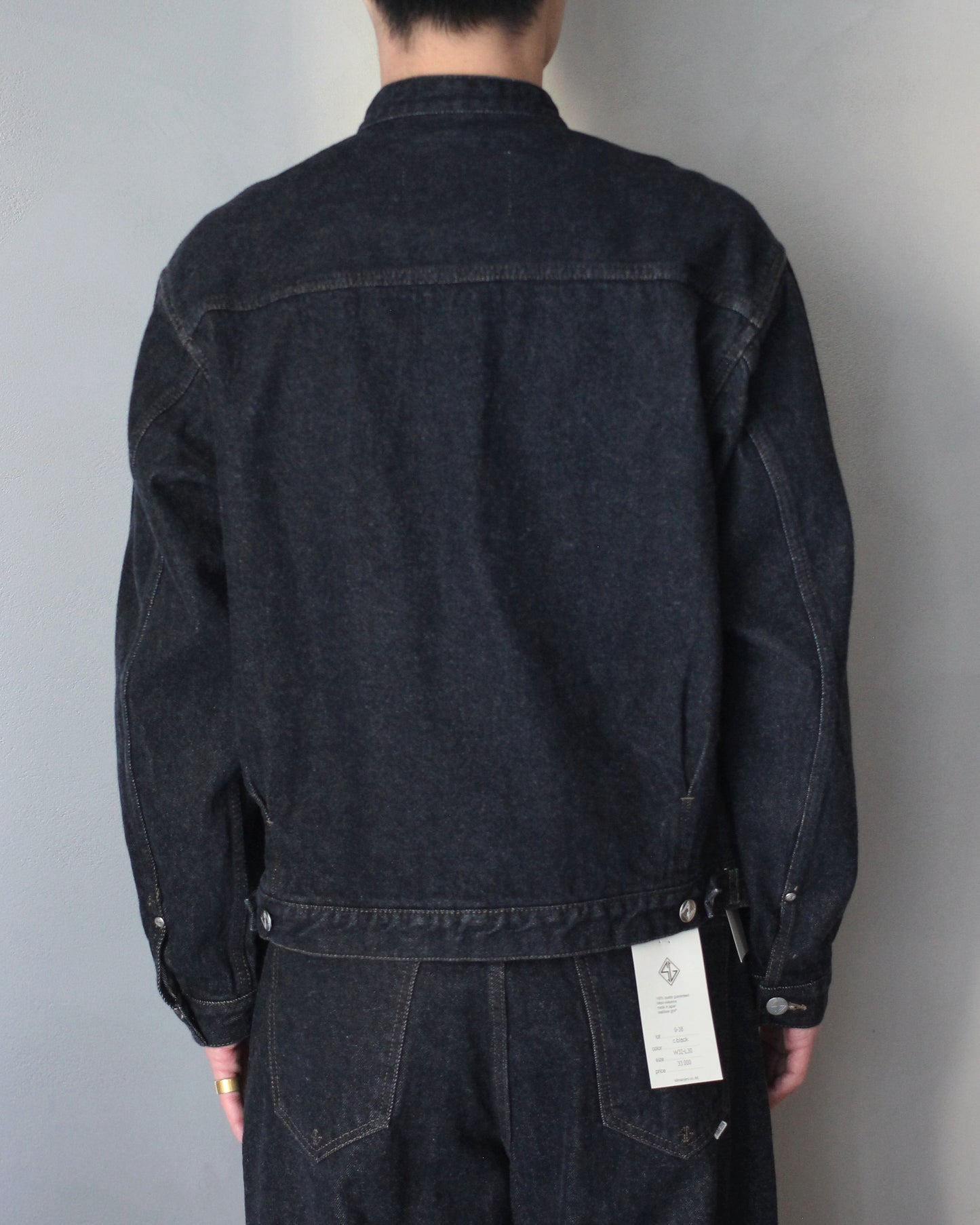 STABILIZER GNZ/lot.8-52 (Stand Collar Jacket) "c.black"