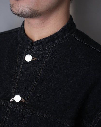 STABILIZER GNZ/lot.8-52 (Stand Collar Jacket) "c.black"