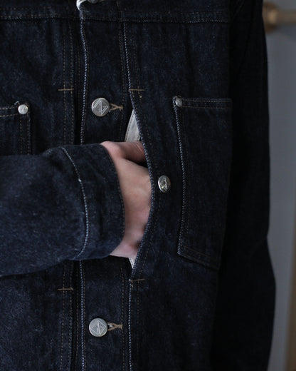 STABILIZER GNZ/lot.8-52 (Stand Collar Jacket) "c.black"