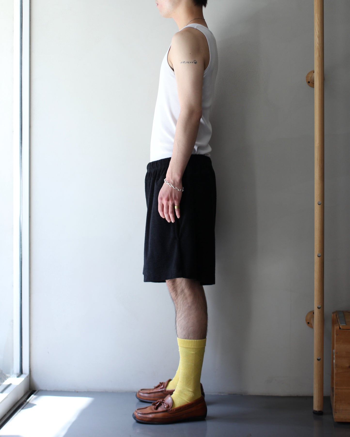 HOWLIN'（ハウリン） / Towel Shorts "Black"