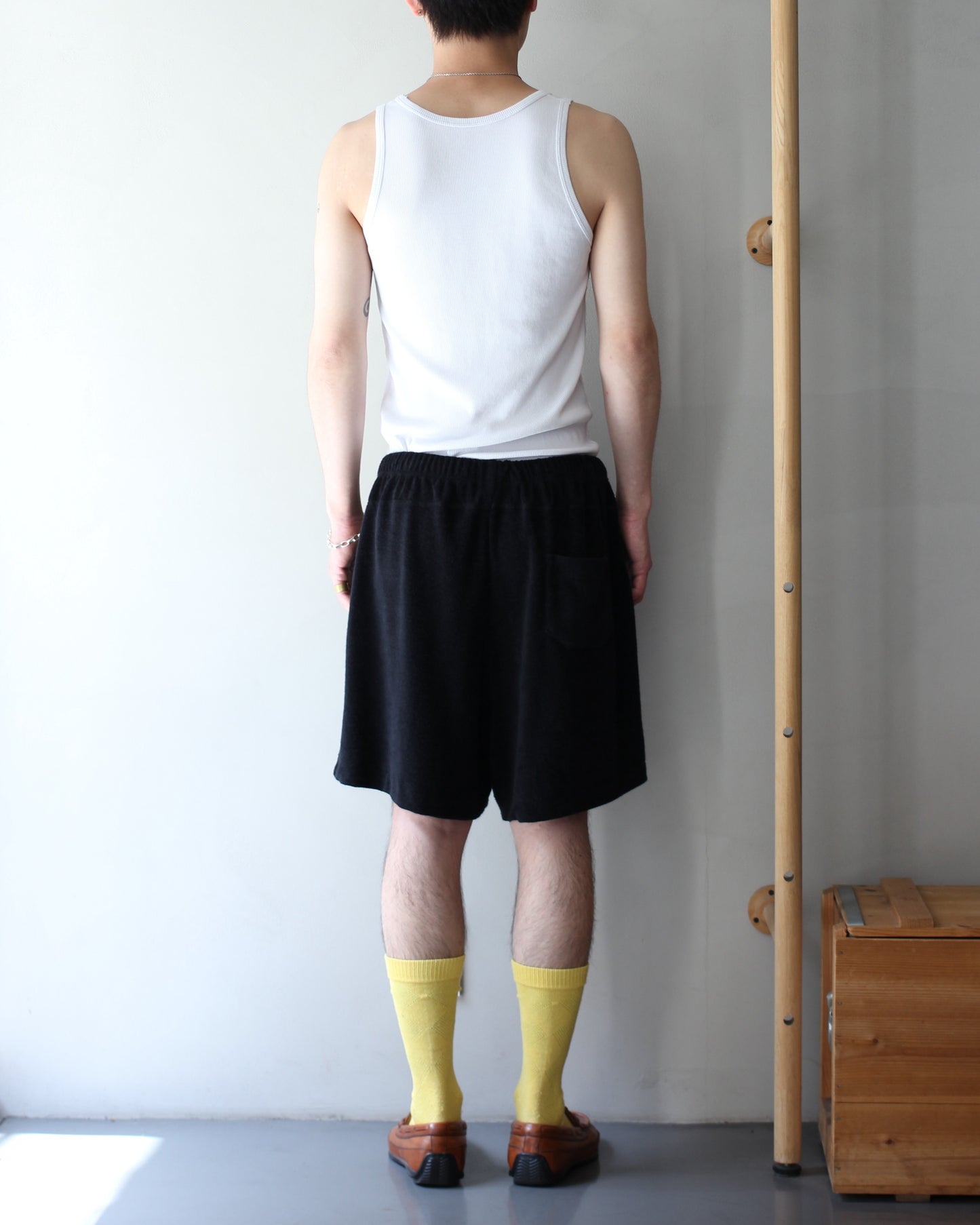 HOWLIN'（ハウリン） / Towel Shorts "Black"