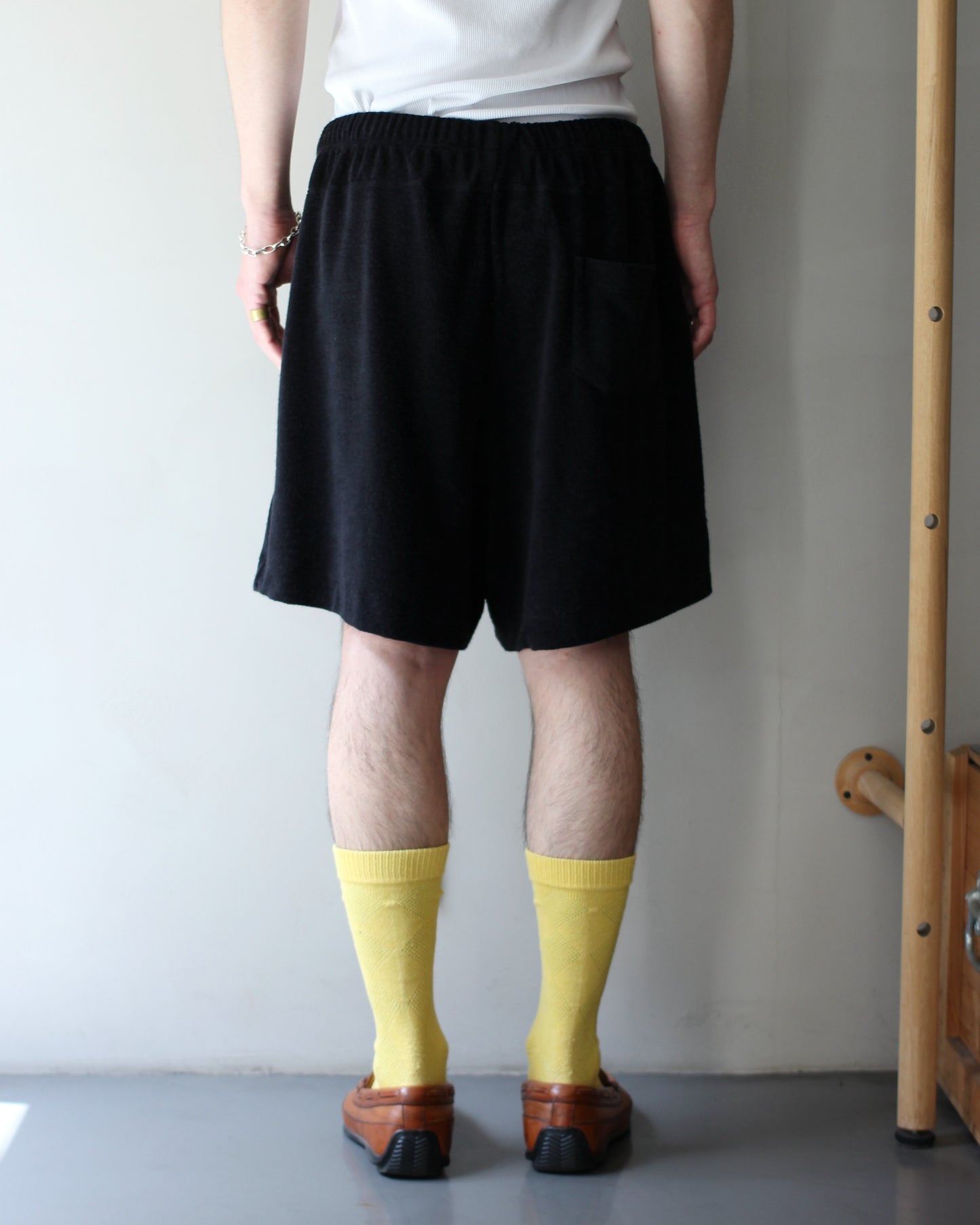 HOWLIN'（ハウリン） / Towel Shorts "Black"