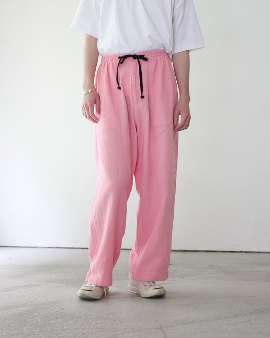 sowbow(蒼氓)/EASY PANTS(wide) "Pink"