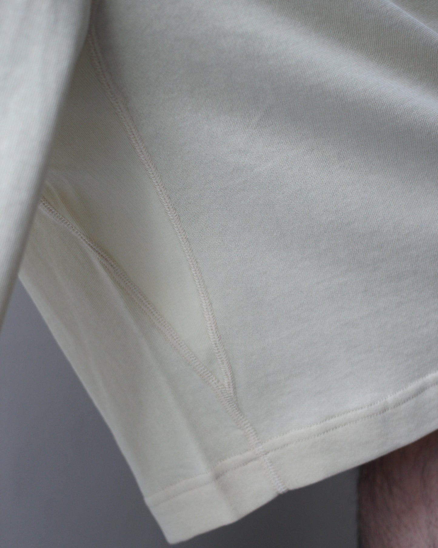 ULTERIOR/SOFT DRY SHORT LOOP TERRY BAGGY SHORTS "YELLOW BEIGE"
