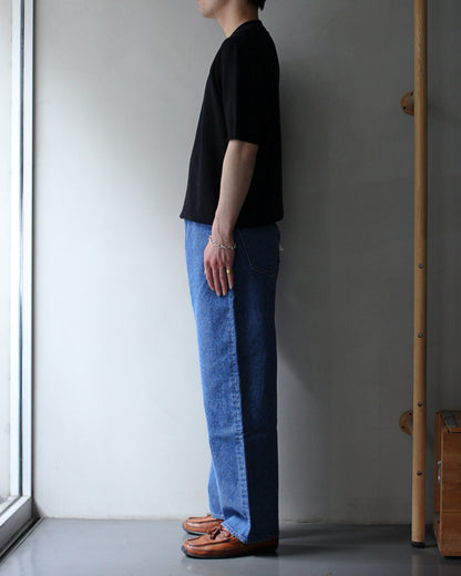 STABILIZER GNZ/lot.0-38(Washed waist overall) "indigo"