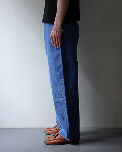 STABILIZER GNZ/lot.0-38(Washed waist overall) "indigo"