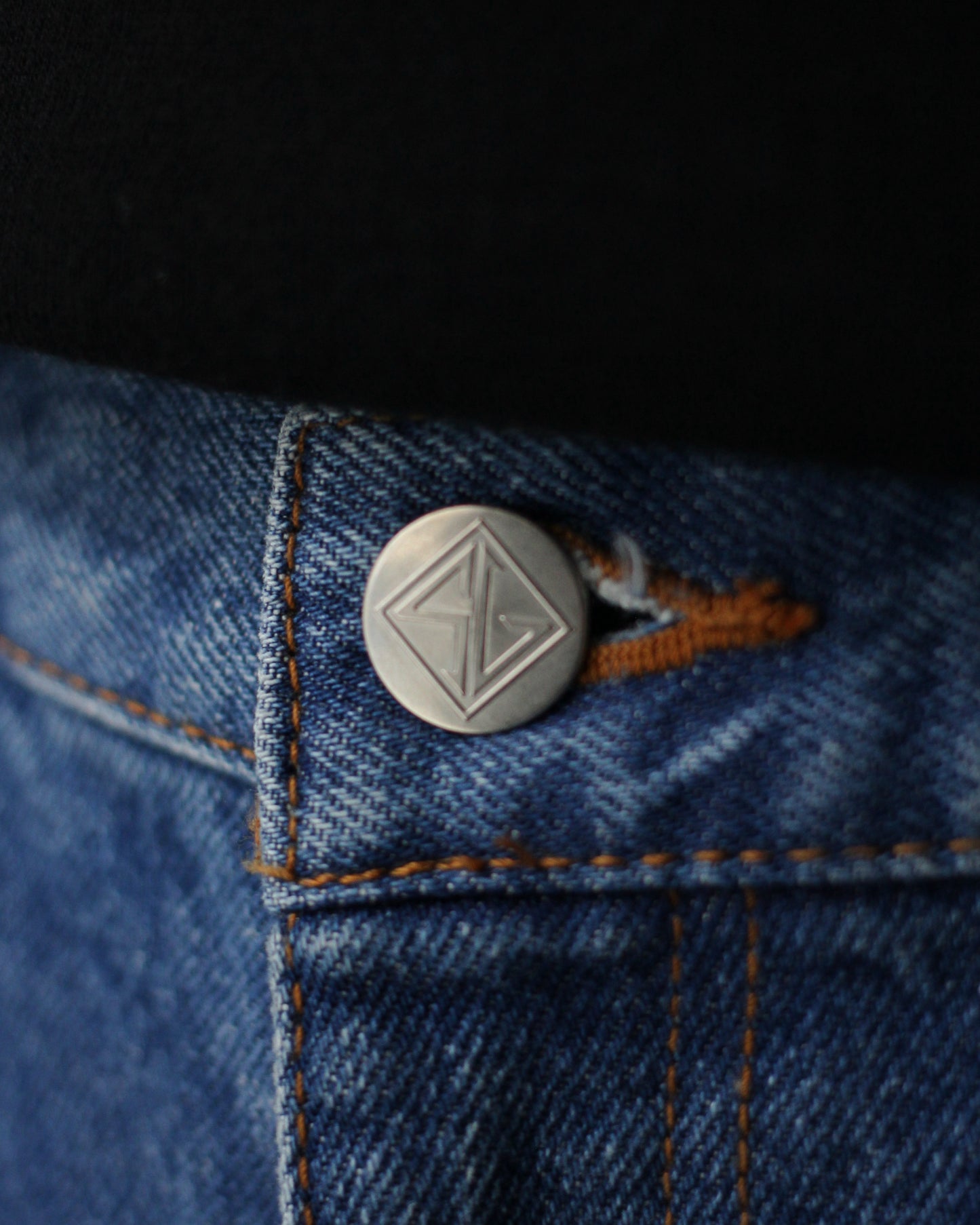 STABILIZER GNZ/lot.0-38(Washed waist overall) "indigo"