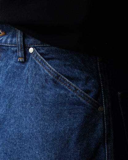 STABILIZER GNZ/lot.0-38(Washed waist overall) "indigo"