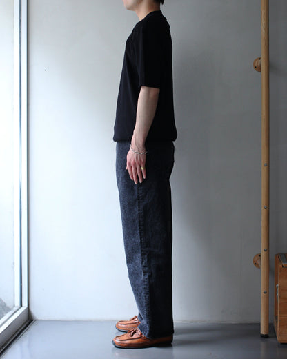 STABILIZER GNZ/lot.0-38(Washed waist overall) "black"