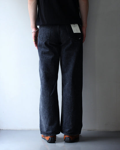 STABILIZER GNZ/lot.0-38(Washed waist overall) "black"