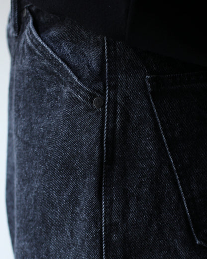 STABILIZER GNZ/lot.0-38(Washed waist overall) "black"