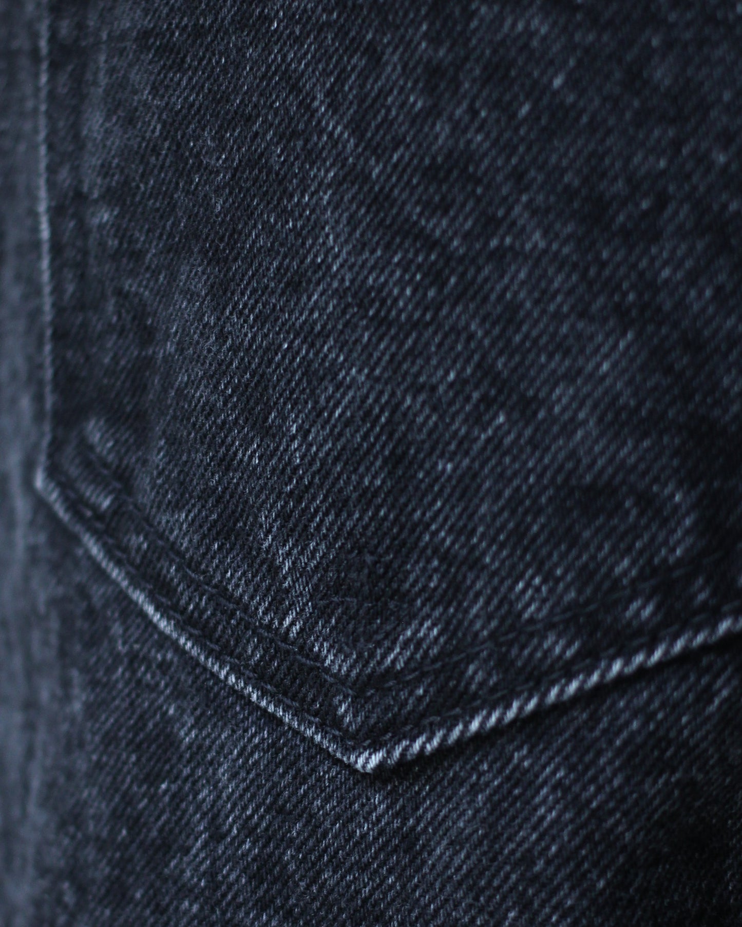 STABILIZER GNZ/lot.0-38(Washed waist overall) "black"