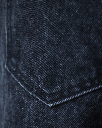 STABILIZER GNZ/lot.0-38(Washed waist overall) "black"