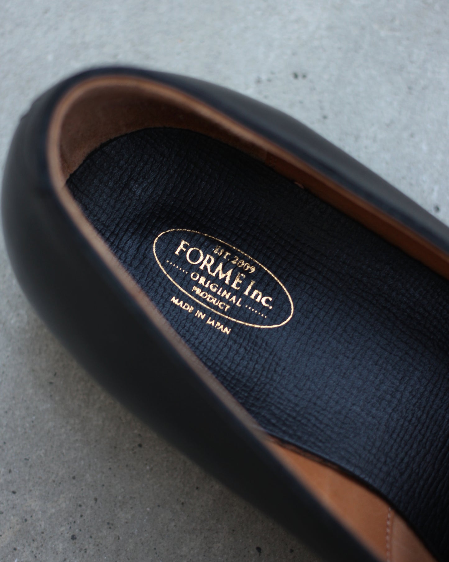 forme / fm-111 Loafer Goodyear Welted "Calf#Black"