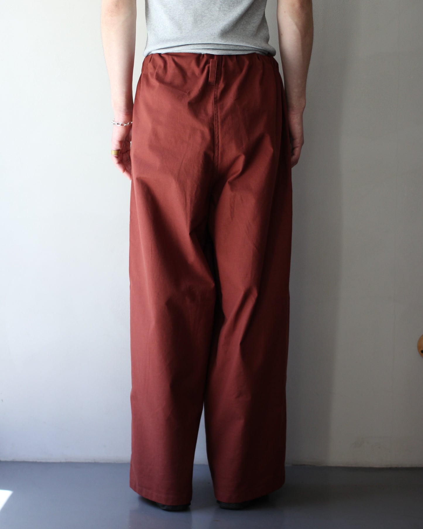 TUKI / 0198 sleeping pants "maroon"