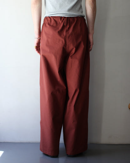 TUKI / 0198 sleeping pants "maroon"
