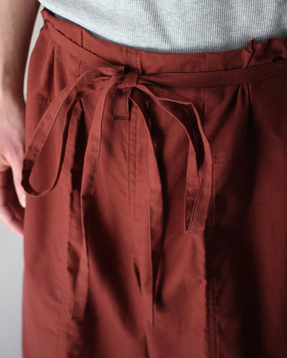 TUKI / 0198 sleeping pants "maroon"