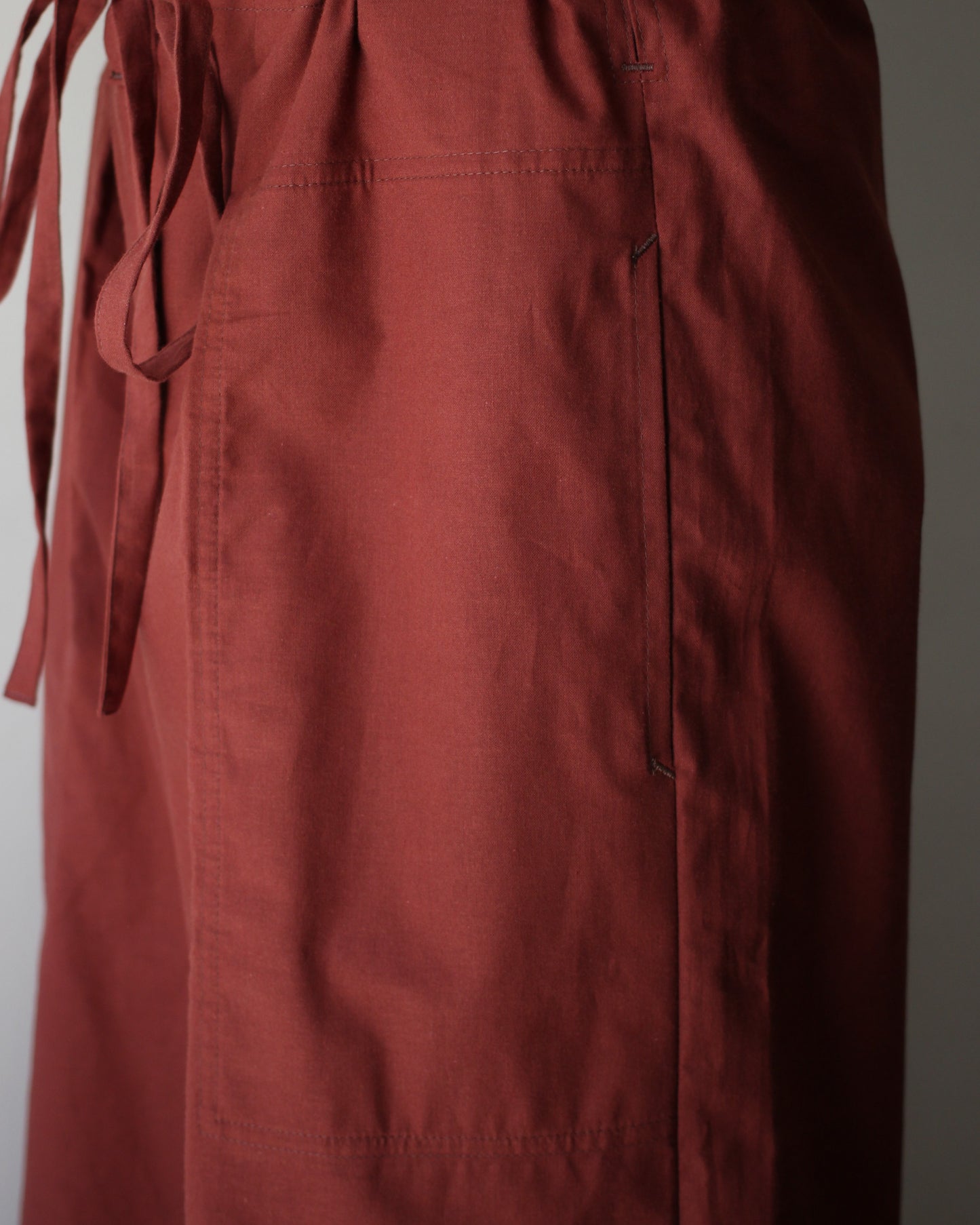 TUKI / 0198 sleeping pants "maroon"