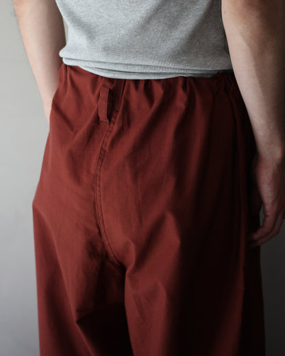 TUKI / 0198 sleeping pants "maroon"