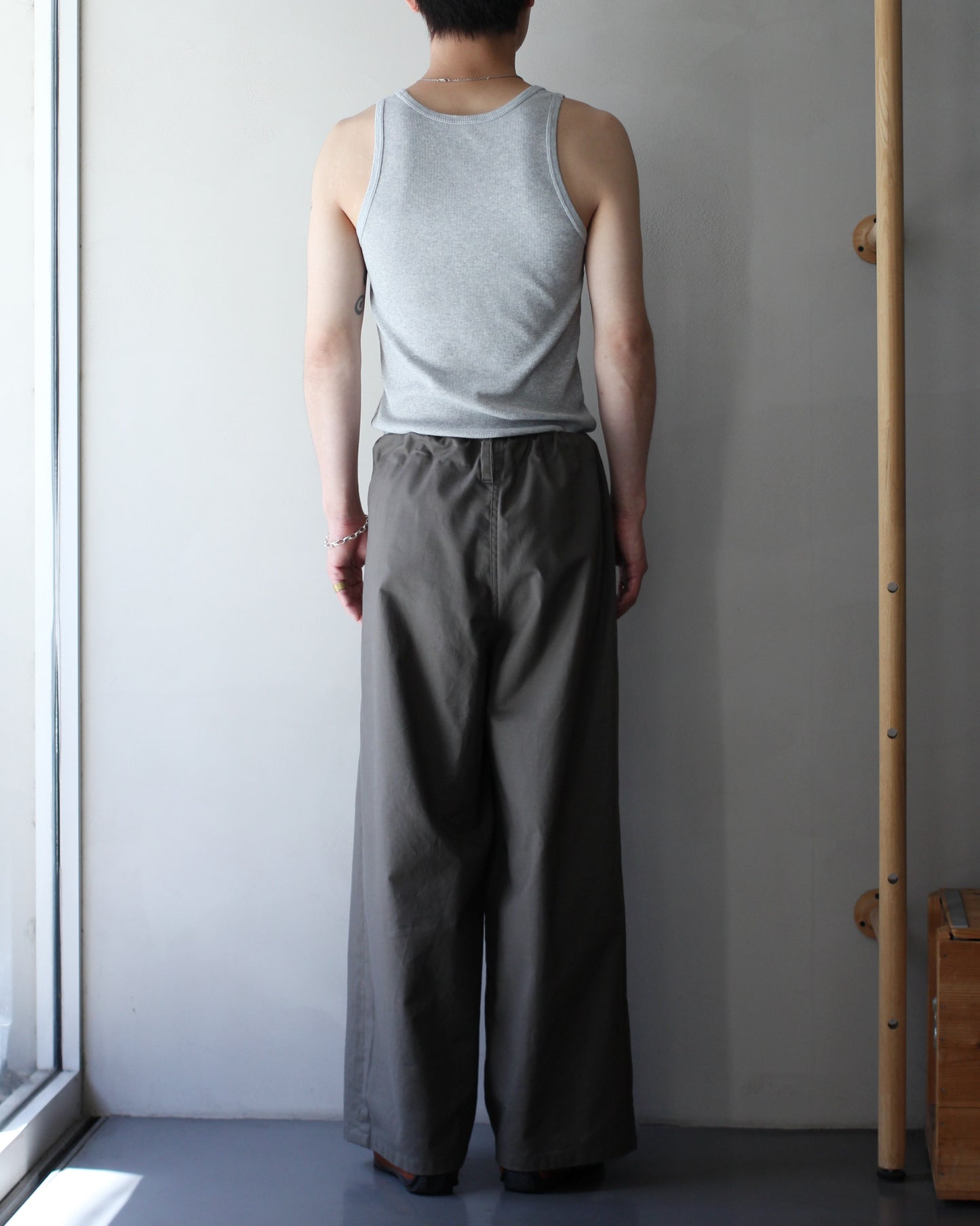 TUKI / 0198 sleeping pants "sage green"