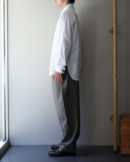 An Irrational Element/Vintage Shirts "White Embroidery"