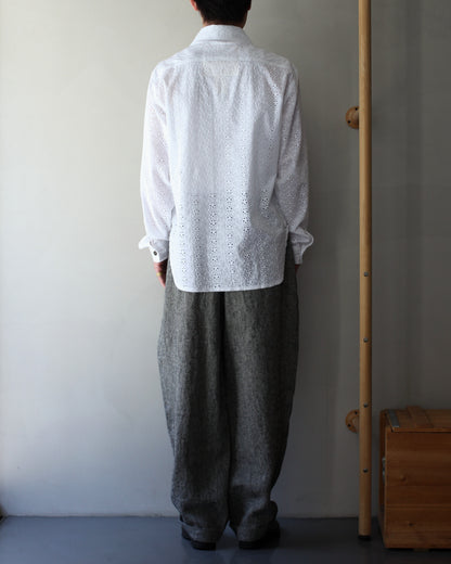 An Irrational Element/Vintage Shirts "White Embroidery"