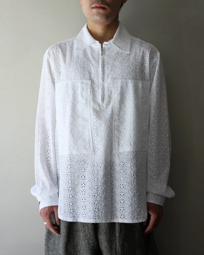 An Irrational Element/Vintage Shirts "White Embroidery"