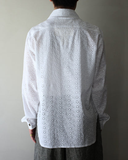 An Irrational Element/Vintage Shirts "White Embroidery"