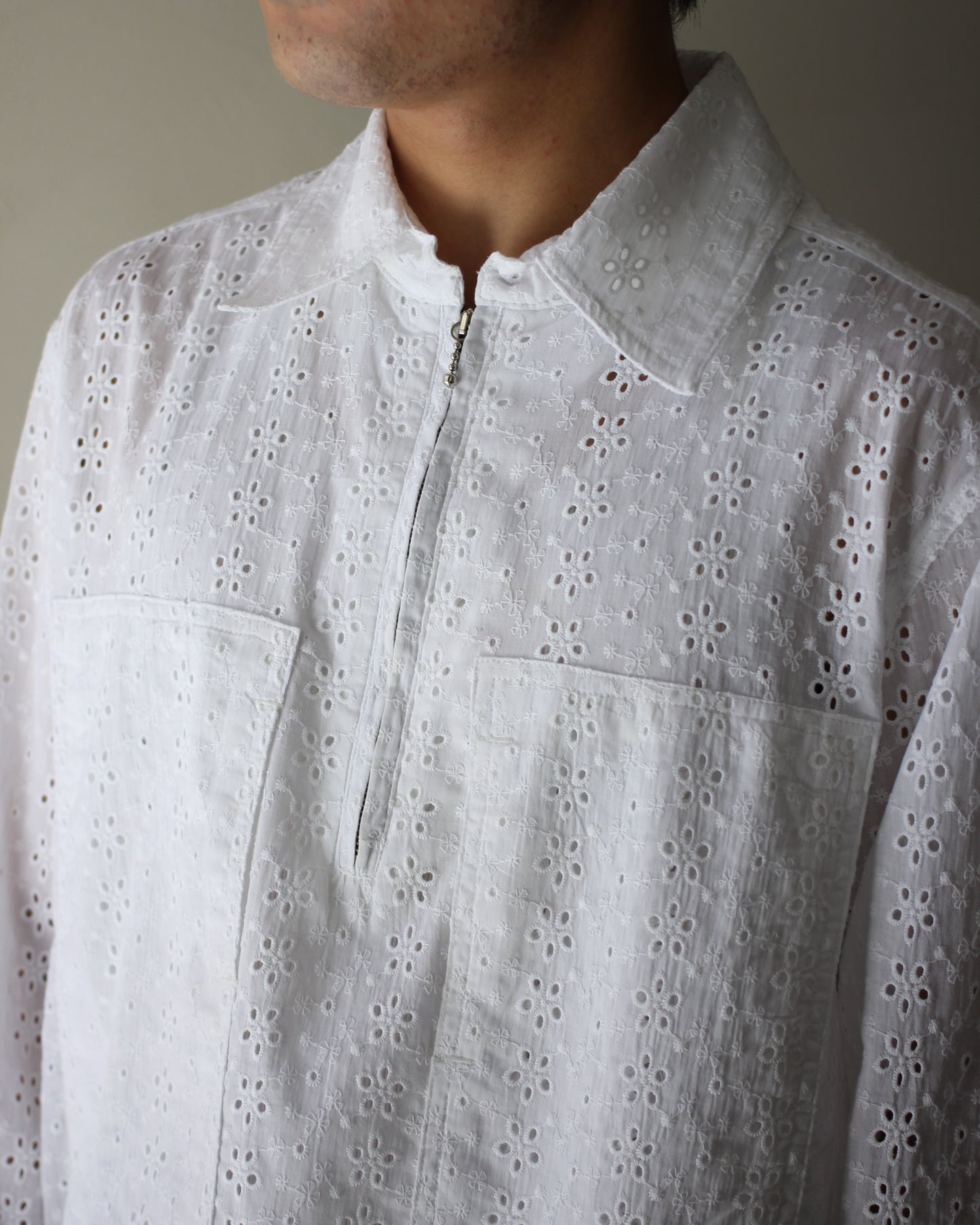 An Irrational Element/Vintage Shirts "White Embroidery"