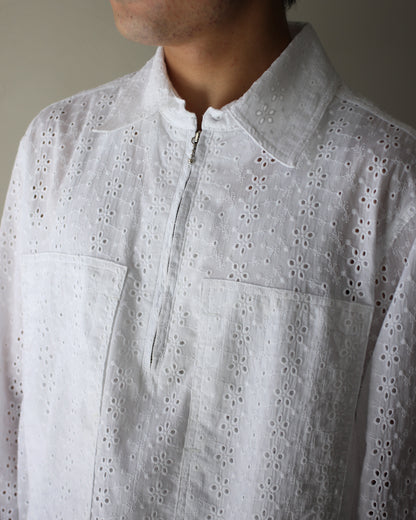 An Irrational Element/Vintage Shirts "White Embroidery"