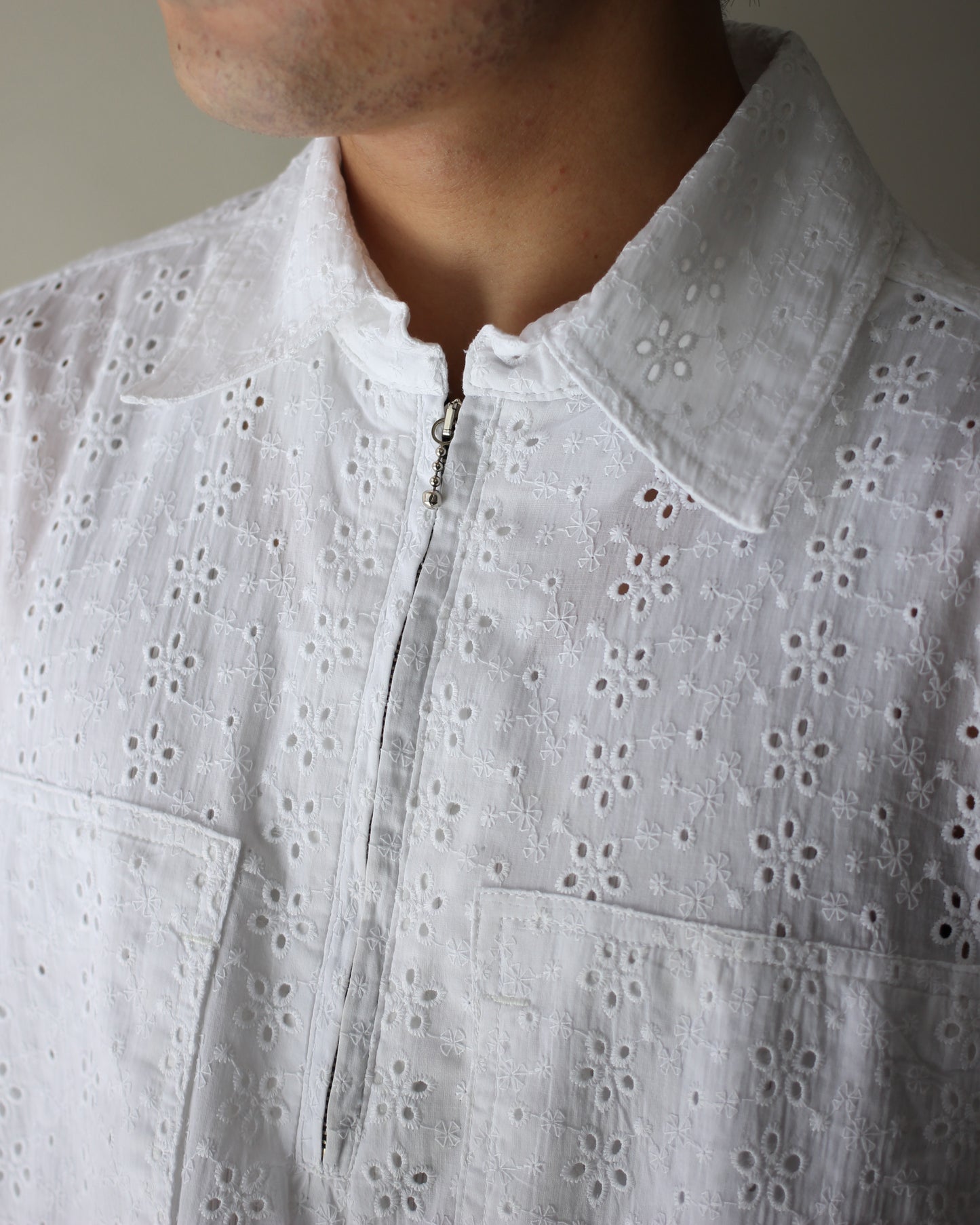 An Irrational Element/Vintage Shirts "White Embroidery"