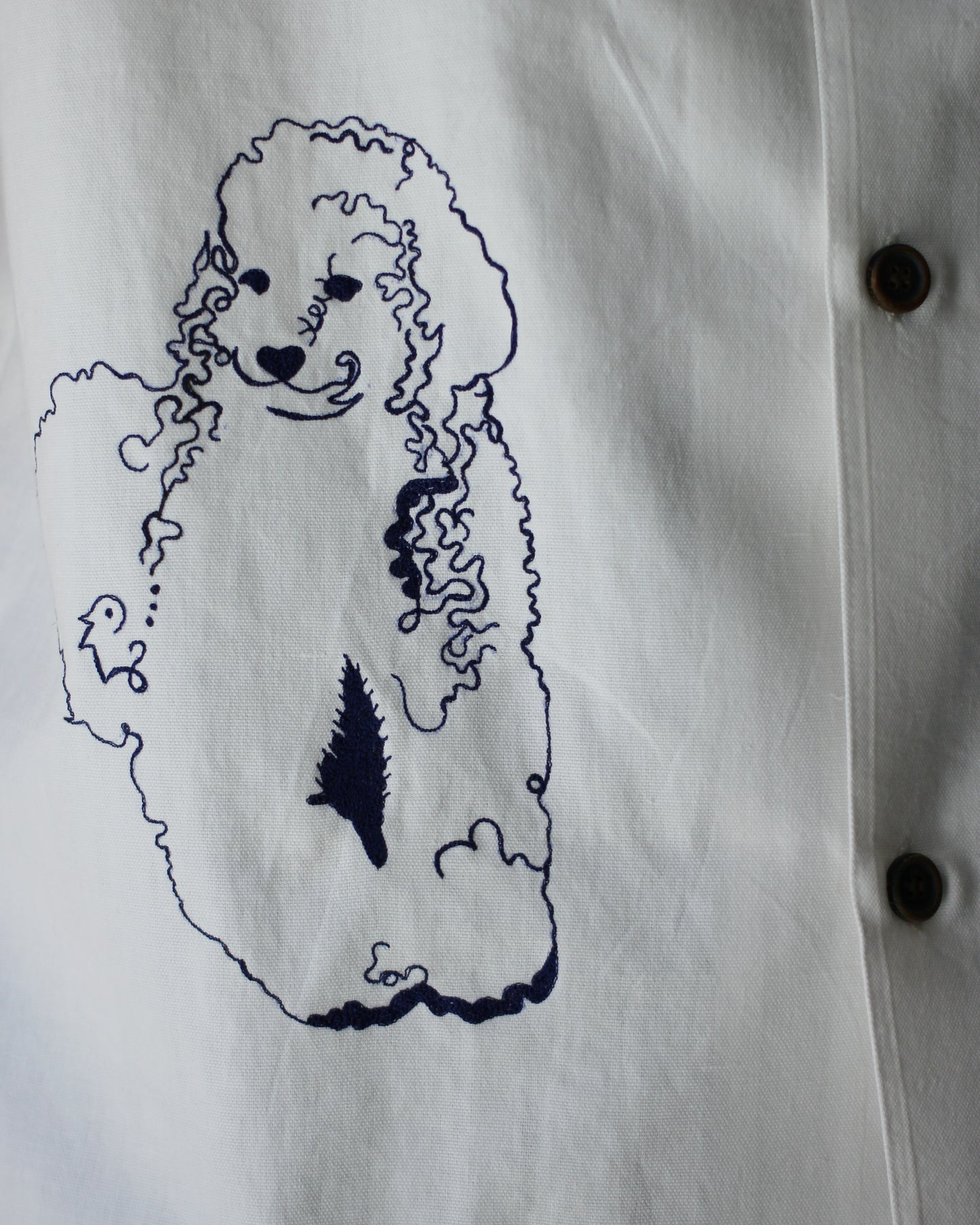 An Irrational Element/Artist Shirts "Off-White Embroidery"