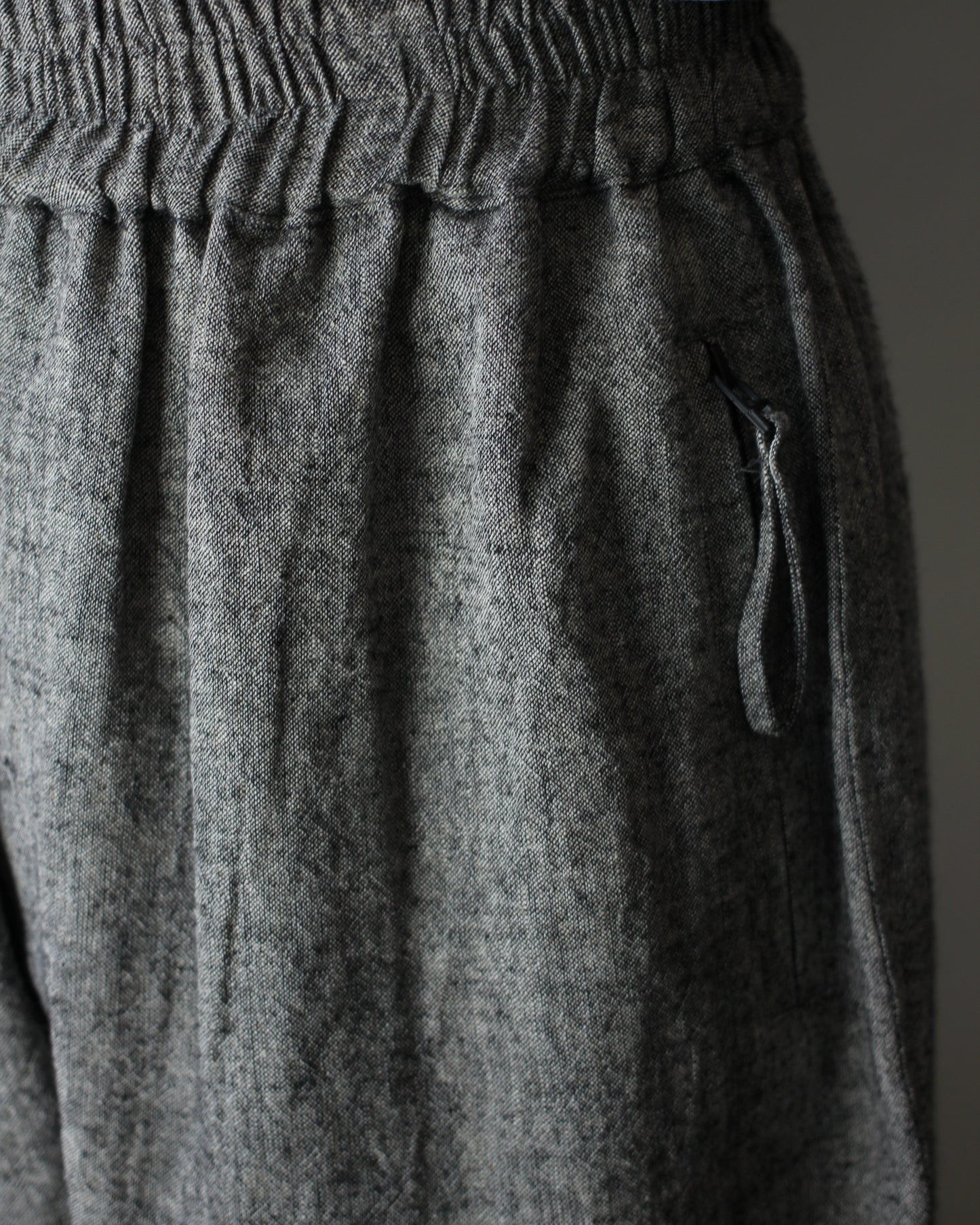 An Irrational Element/Wide Trouser "Black & Natural"