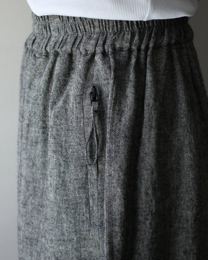 An Irrational Element/Wide Trouser "Black & Natural"