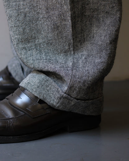 An Irrational Element/Wide Trouser "Black & Natural"