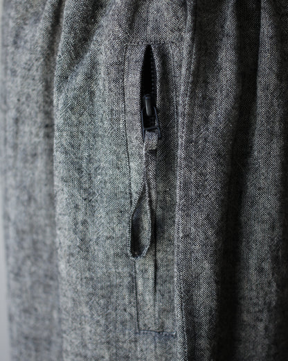An Irrational Element/Wide Trouser "Black & Natural"