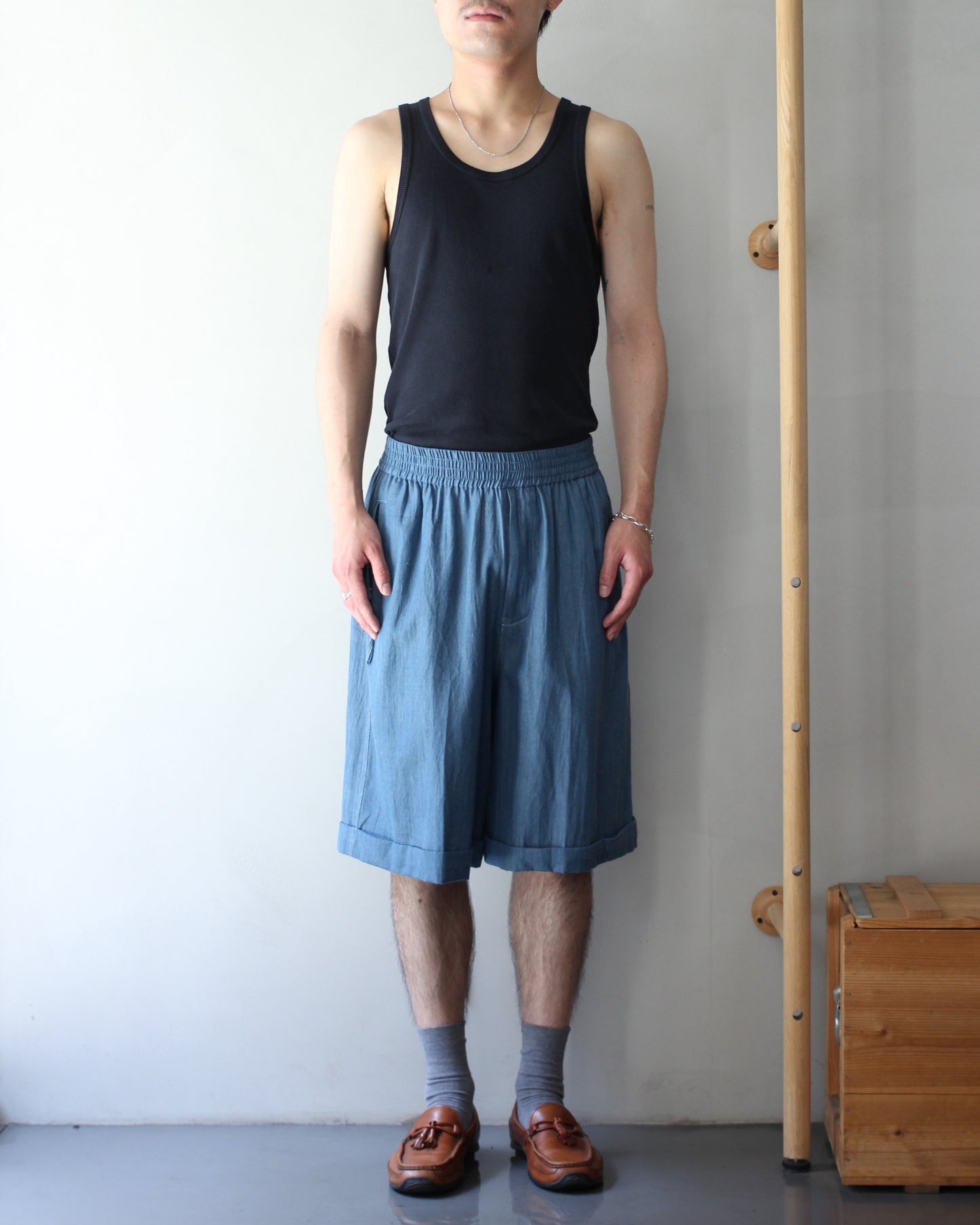 An Irrational Element/Wide Shorts "Indigo"