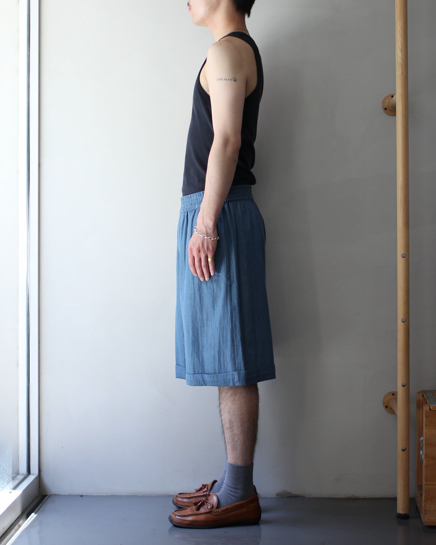 An Irrational Element/Wide Shorts "Indigo"