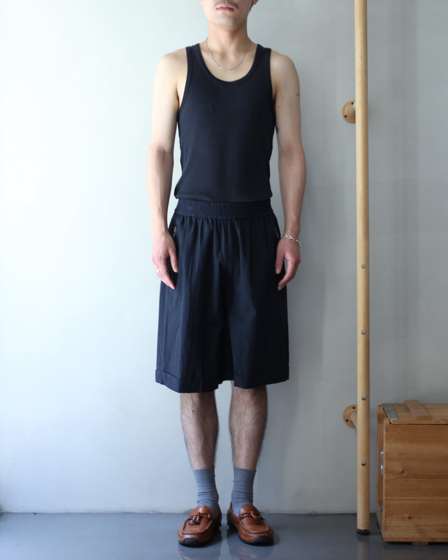 An Irrational Element/Wide Shorts "Black"