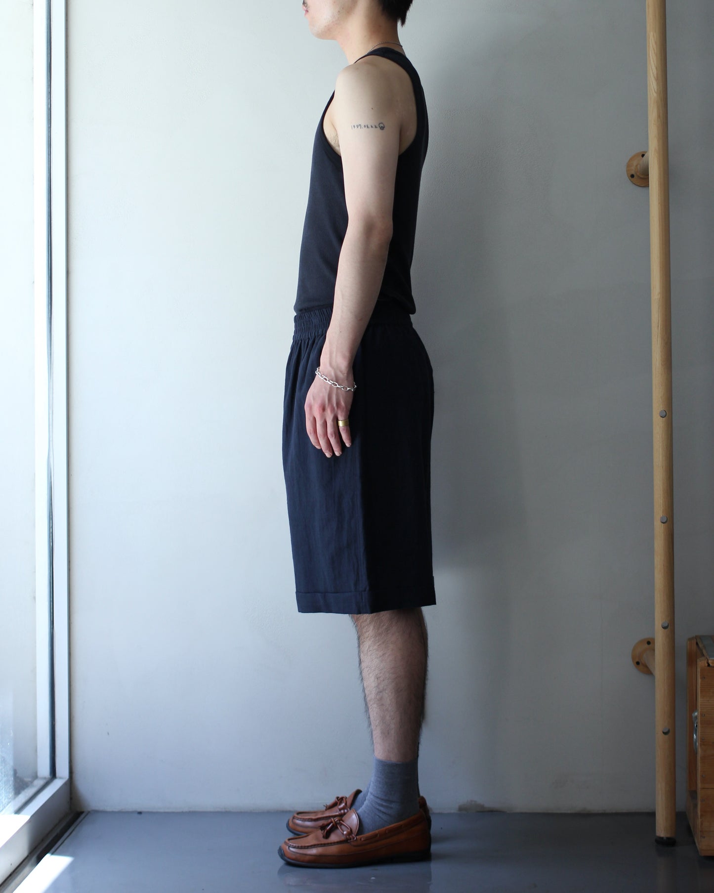 An Irrational Element/Wide Shorts "Black"