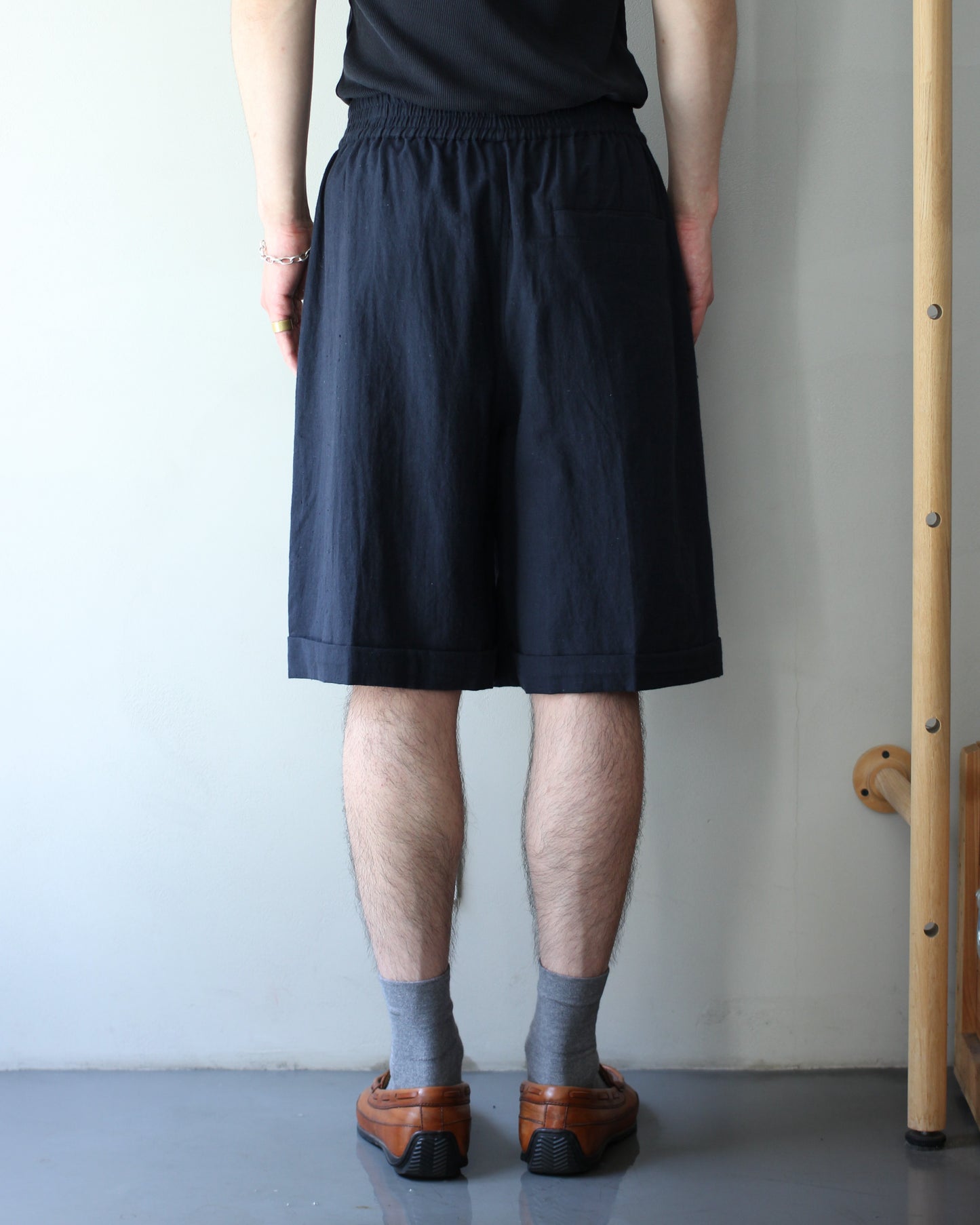 An Irrational Element/Wide Shorts "Black"