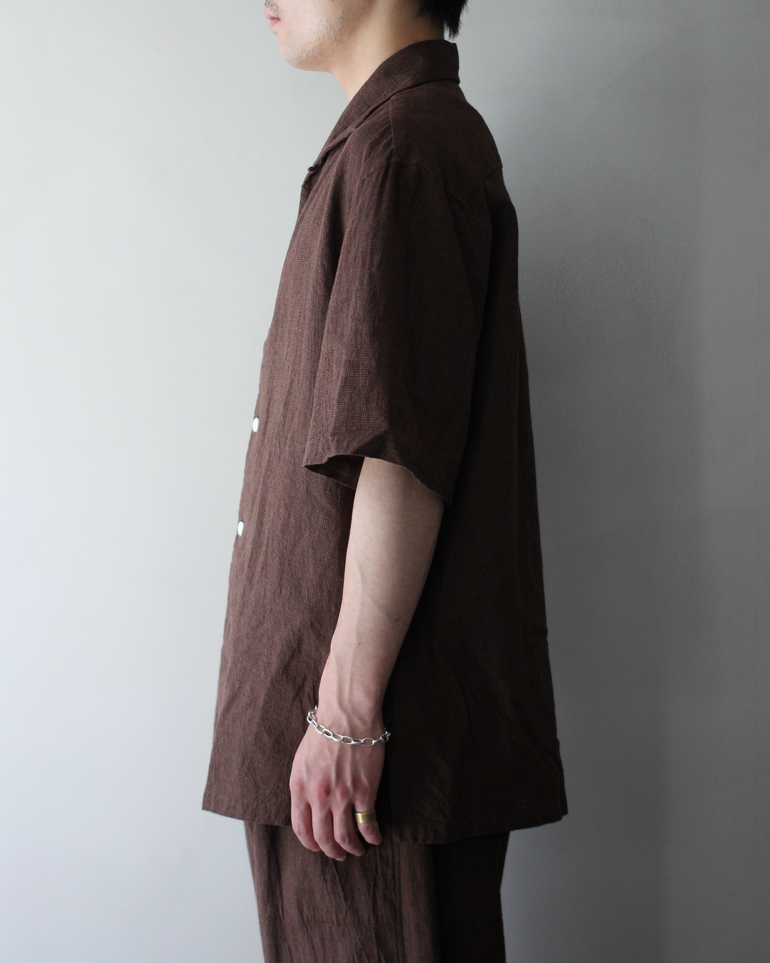 exclusive / SOWBOW(蒼氓)/(A) ONE PIECE COLLAR S/S 