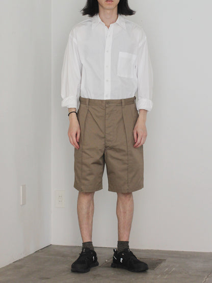 ulterior / WASHED SUVIN TWILL 52 SHORTS