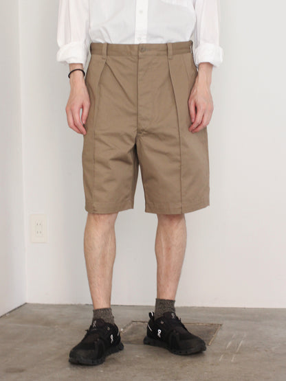 ulterior / WASHED SUVIN TWILL 52 SHORTS