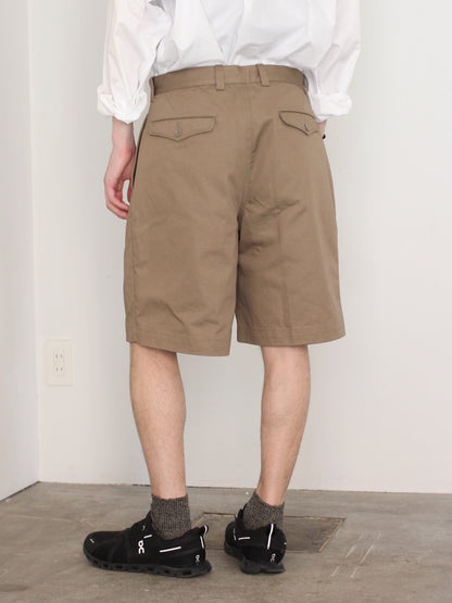 ulterior / WASHED SUVIN TWILL 52 SHORTS